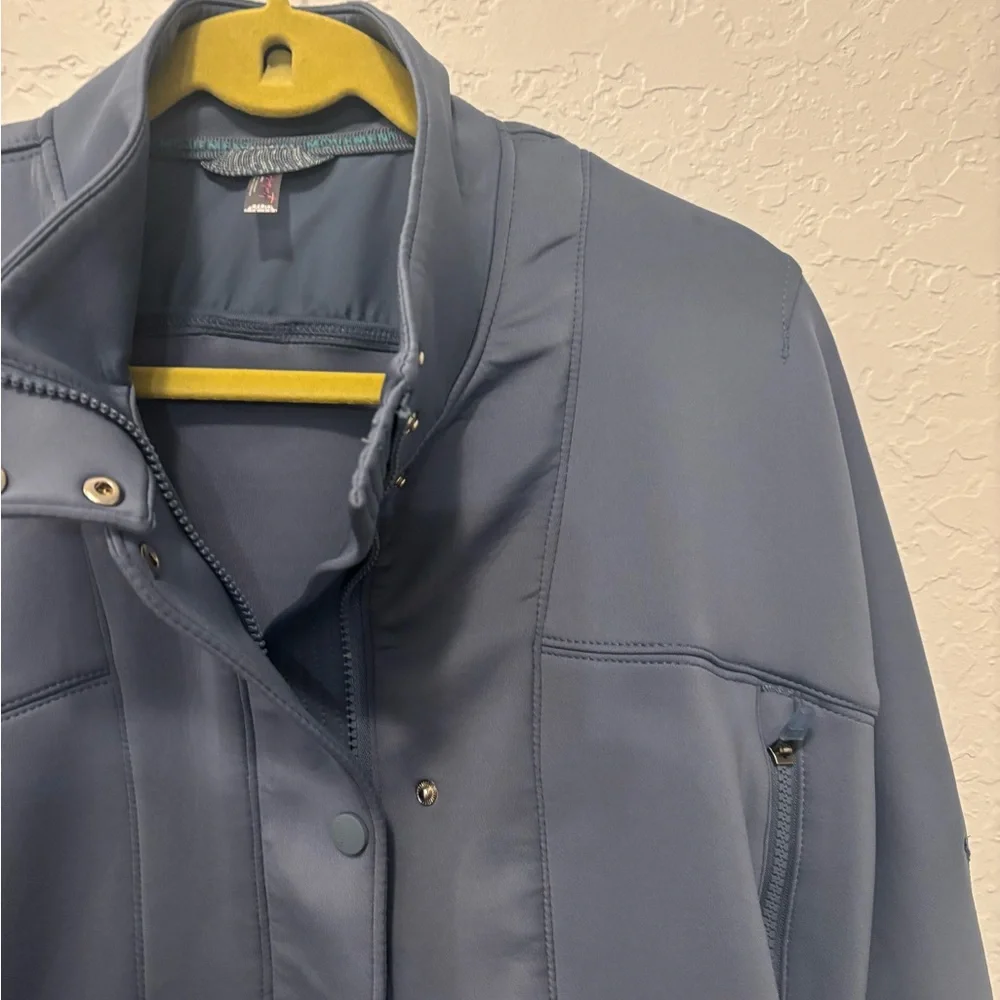 FP Movement by Free People Blue Bomber Jacket - Picture 8 of 13